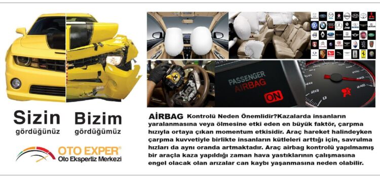 Airbag Kontrolü İstanbul – Ekspertiz 